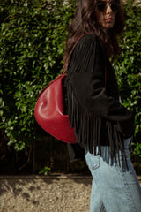 Clio Medium Black Martellato