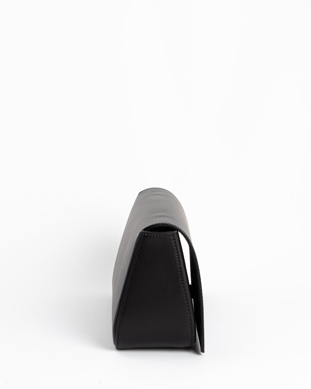 Neroli Balck: Black Leather Shoulder Bag, Made in Italy – Euterpe